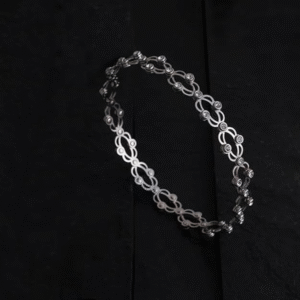 Sparkling bracelets silver women’s with gemstone accents