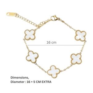 Female gold bracelet elegant jewelry