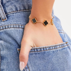 Stylish hand bracelets for women with delicate charms