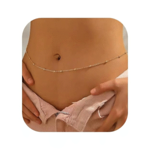 Elegant waist chain for ladies in gold finish