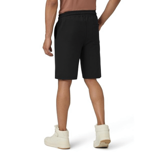 Everyday wear cotton shorts for men with moisture-absorbent fabric