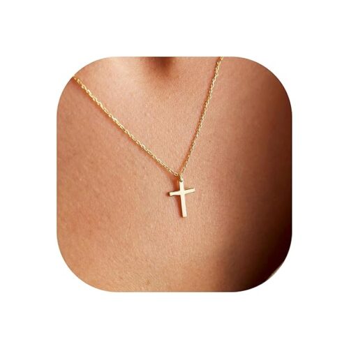 Elegant ladies gold necklace with intricate design