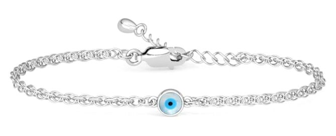 Bracelets for women with elegant evil eye design