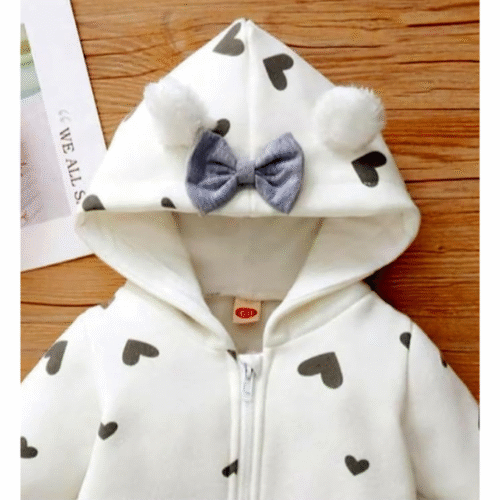 Soft and breathable cotton infant winter dress – cozy daily wear for babies