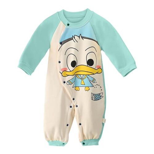 Premium fleece romper bodysuit – cozy winter infant outfits for warmth and comfort