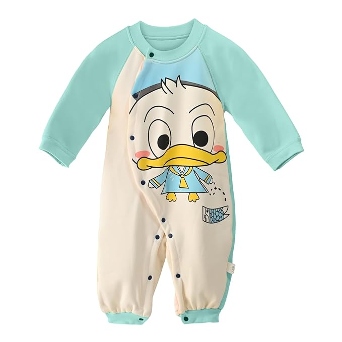 Premium fleece romper bodysuit – cozy winter infant outfits for warmth and comfort